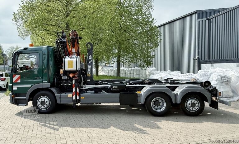 Abrollkipper Mercedes-Benz ATEGO 2024 - 48 TKm - 1. Hand - Kran