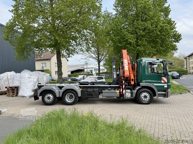 Abrollkipper Mercedes-Benz ATEGO 2024 - 48 TKm - 1. Hand - Kran