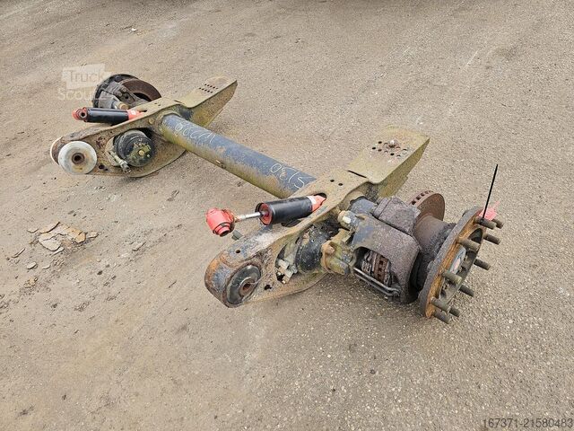 As SAF B19-19W | TRAILER AXLE SINGLE TIRE | DISC.