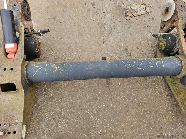 As SAF B19-19W | TRAILER AXLE SINGLE TIRE | DISC.