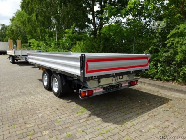 Tippsläp Möslein TTD11 weiß  neuer Tandem 3- Seitenkipper Tieflader-- Neufahrzeug --