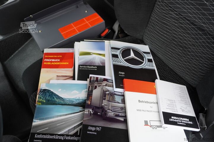 Mercedes-Benz Atego 816 4×2 / kontajner Mercedes-Benz Atego 816 E6 4x2 / container / 15 pallet