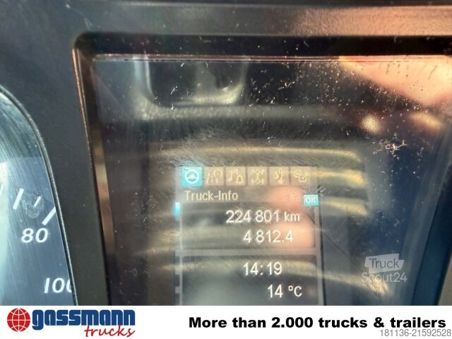 Kroklastbil Mercedes-Benz Arocs 2645 6x4, Hiab Abrollkipper XR18S59 bis 7 m