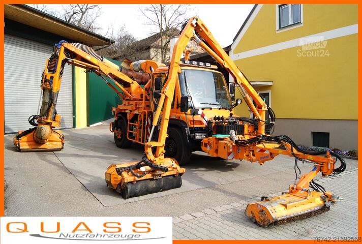 грузовик специального назначения Mercedes-Benz Unimog U500 / MULAG SB 600 / Triomäher / Hydrostat