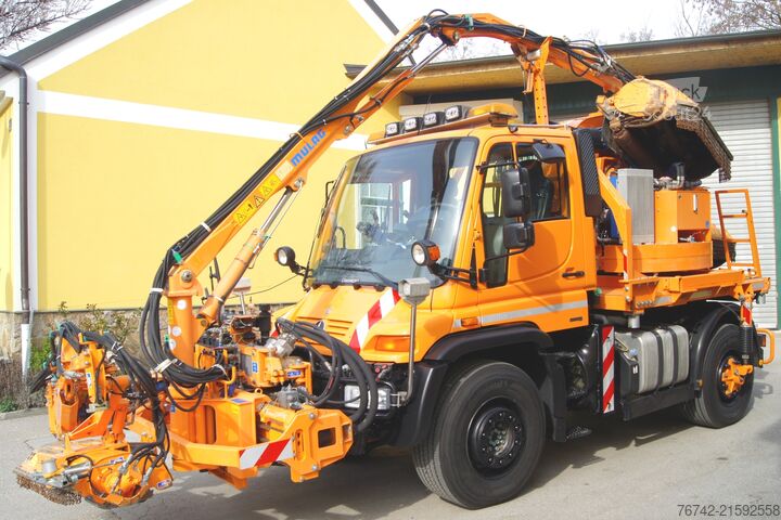 грузовик специального назначения Mercedes-Benz Unimog U500 / MULAG SB 600 / Triomäher / Hydrostat