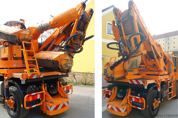 грузовик специального назначения Mercedes-Benz Unimog U500 / MULAG SB 600 / Triomäher / Hydrostat