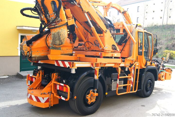 грузовик специального назначения Mercedes-Benz Unimog U500 / MULAG SB 600 / Triomäher / Hydrostat