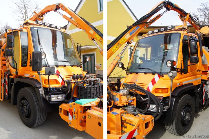 грузовик специального назначения Mercedes-Benz Unimog U500 / MULAG SB 600 / Triomäher / Hydrostat