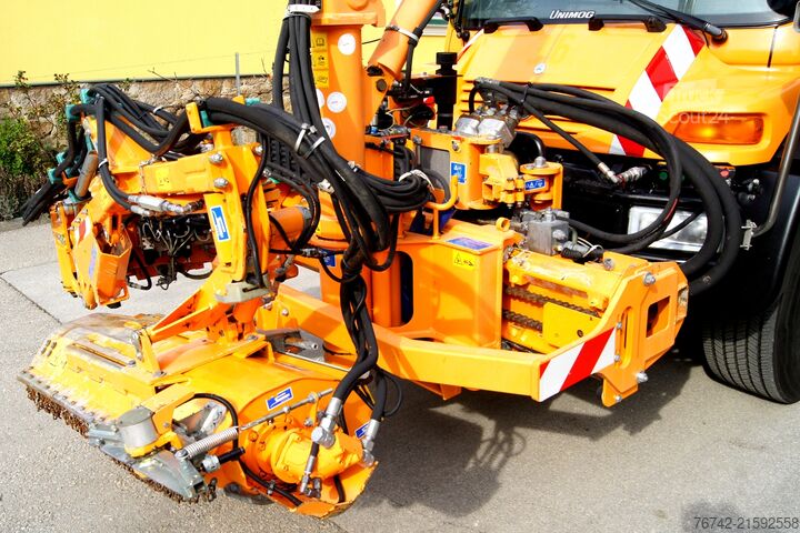 грузовик специального назначения Mercedes-Benz Unimog U500 / MULAG SB 600 / Triomäher / Hydrostat