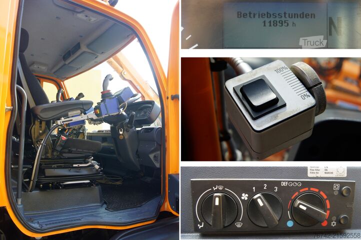 грузовик специального назначения Mercedes-Benz Unimog U500 / MULAG SB 600 / Triomäher / Hydrostat