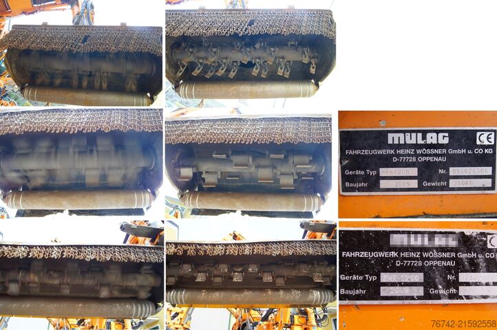 грузовик специального назначения Mercedes-Benz Unimog U500 / MULAG SB 600 / Triomäher / Hydrostat