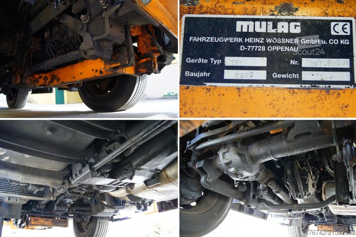 грузовик специального назначения Mercedes-Benz Unimog U500 / MULAG SB 600 / Triomäher / Hydrostat