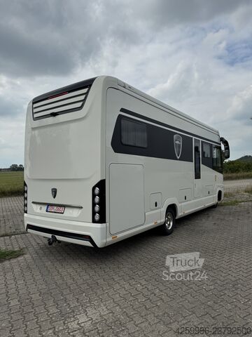 Integrisani kamper Morelo 85L,Klima,Hubst.,MwSt.,TV-Hubbett