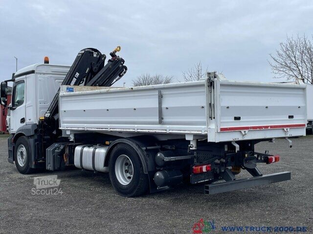 Lastbilmonteret kran Mercedes-Benz Antos 1830 Hiab X-HIDUO138E2 Kran +FB 5+6 Kreis