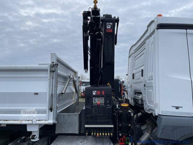 Lastbilmonteret kran Mercedes-Benz Antos 1830 Hiab X-HIDUO138E2 Kran +FB 5+6 Kreis