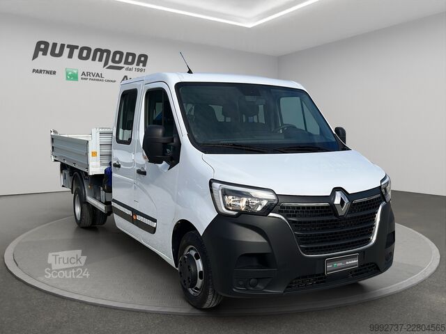RENAULT MASTER 45Q. Dvojkabína, sklápacie vozidlo s hydraulickou rukou Renault MASTER