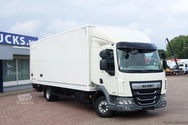 Koffer DAF LF 230 FA Bak +Dhollandia 1500 Kg klep + rolstops