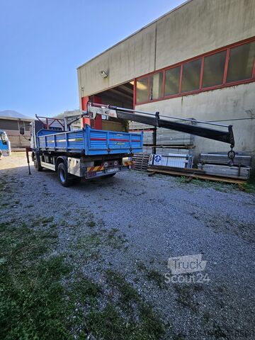 φορτηγό με ανατρεπόμενη καρότσα και γερανό IVECO EuroCargo 120 E 18