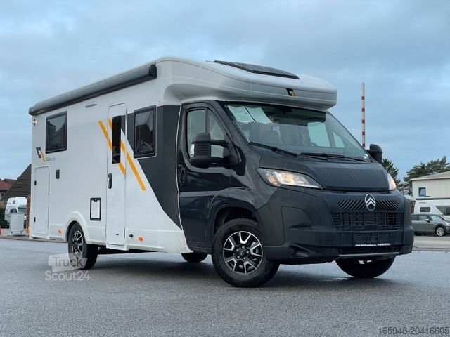 Teilintegriertes Wohnmobil GLUECKSMOBIL S 72DL *Hubbett*Face-to-Face