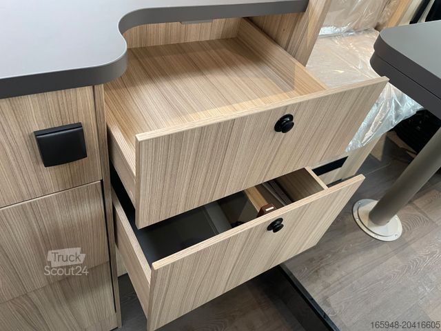 Teilintegriertes Wohnmobil GLUECKSMOBIL S 72DL *Hubbett*Face-to-Face