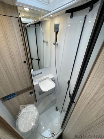 Teilintegriertes Wohnmobil GLUECKSMOBIL S 72DL *Hubbett*Face-to-Face