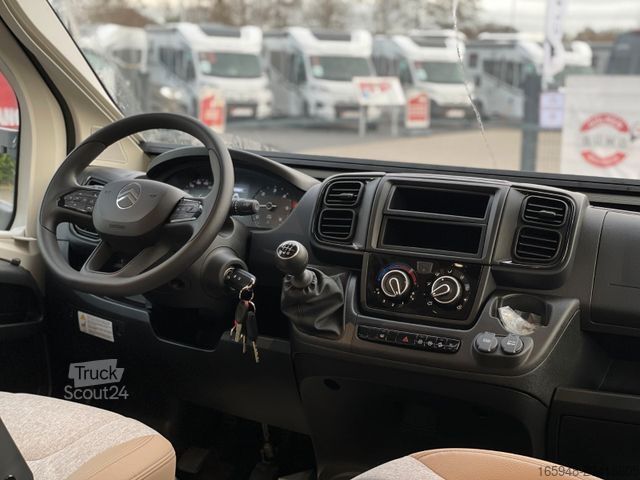 Teilintegriertes Wohnmobil GLUECKSMOBIL S 72DL *Hubbett*Face-to-Face