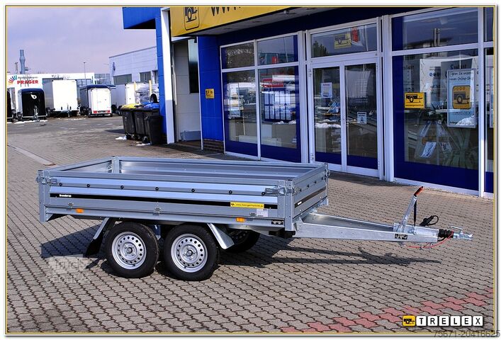 Trailer för bil Brenderup 3251STB 1300 kg Tandem-Hochlader NEU