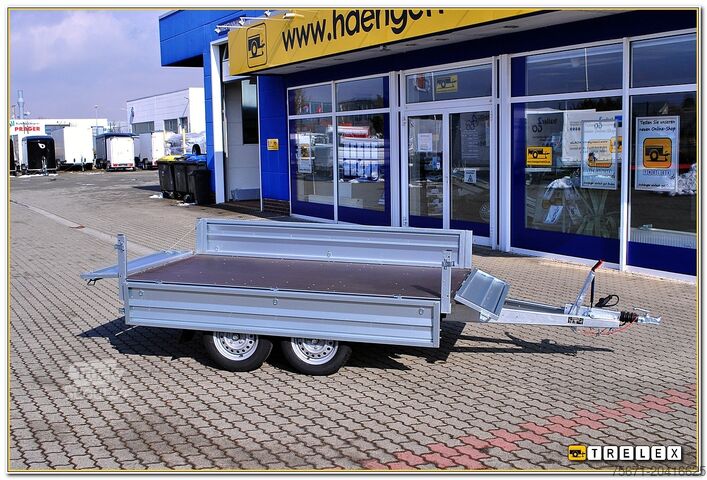 Trailer för bil Brenderup 3251STB 1300 kg Tandem-Hochlader NEU