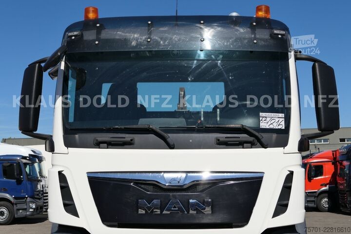 Камион с кука за контейнери MAN TGS 35.480 Abrollkipper Hiab Retarder Euro 6