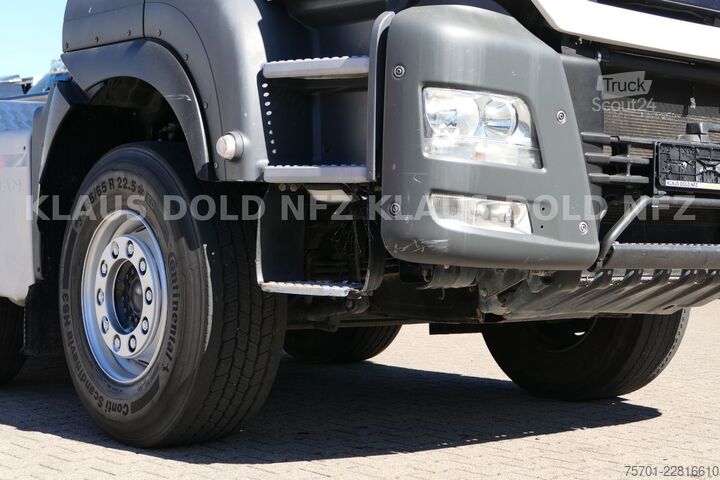 Камион с кука за контейнери MAN TGS 35.480 Abrollkipper Hiab Retarder Euro 6