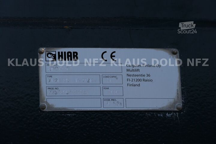 Камион с кука за контейнери MAN TGS 35.480 Abrollkipper Hiab Retarder Euro 6