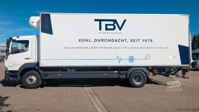 Chladený nákladný automobil MERCEDES-BENZ Atego 1624 Kühlkoffer Thermo King