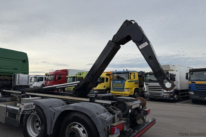 Haakarm vrachtwagen MAN TGS 35.440 8x2 Trösch / Swiss-Vehicle