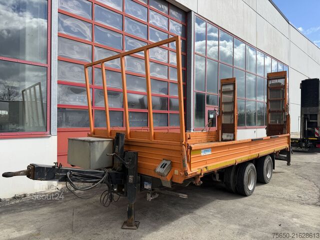 Kiepaanhangwagen Blomenroehr 896/14000  14 t Tandem 2 Seiten Kipper   Tieflader