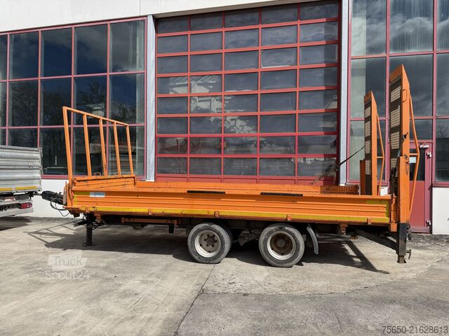 Kiepaanhangwagen Blomenroehr 896/14000  14 t Tandem 2 Seiten Kipper   Tieflader