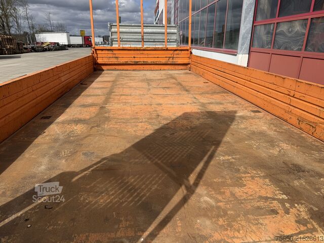 Kiepaanhangwagen Blomenroehr 896/14000  14 t Tandem 2 Seiten Kipper   Tieflader