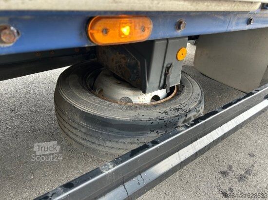 Flatbed truck with tarp IVECO EUROCARGO 120E22 PLANE, SCHALTER LBW