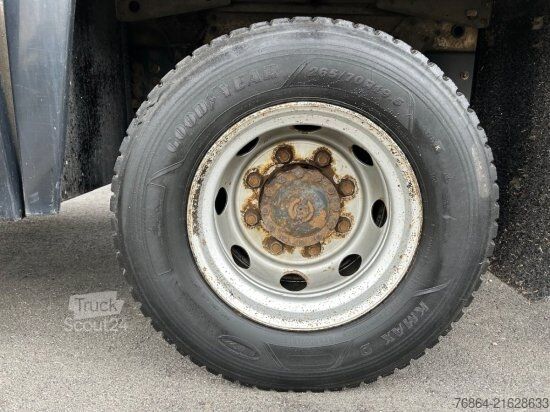 Flatbed truck with tarp IVECO EUROCARGO 120E22 PLANE, SCHALTER LBW