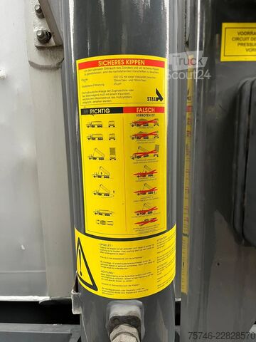 شاحنة قلابة Stas S300CX*55 m³*Getreide Kipper VOLLALU*VIBRATOR