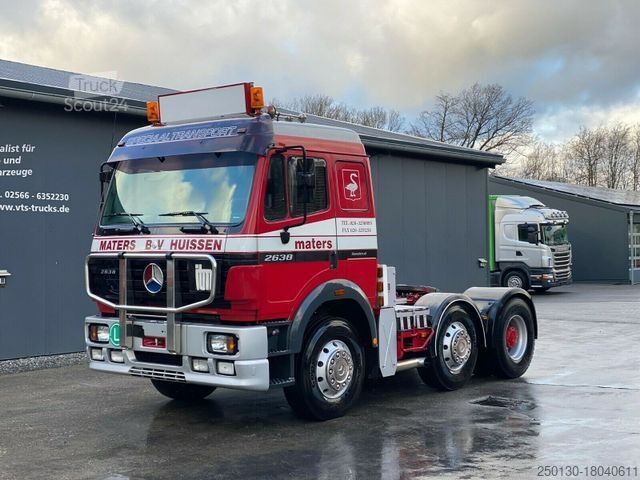 Camion poids lourd MERCEDES-BENZ SK 2638 6x2 Lenk/Liftachse Blatt/Luft