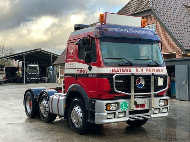 Camion poids lourd MERCEDES-BENZ SK 2638 6x2 Lenk/Liftachse Blatt/Luft