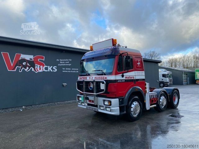 Camion poids lourd MERCEDES-BENZ SK 2638 6x2 Lenk/Liftachse Blatt/Luft
