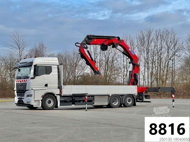 Żuraw samochodowy MAN TGX TG3 26.510 HMF Kran 5020K RCS + JIB