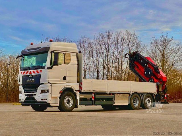 Żuraw samochodowy MAN TGX TG3 26.510 HMF Kran 5020K RCS + JIB