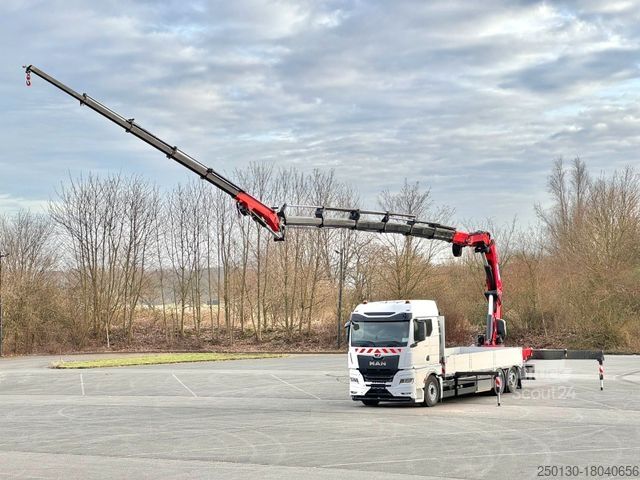 Żuraw samochodowy MAN TGX TG3 26.510 HMF Kran 5020K RCS + JIB