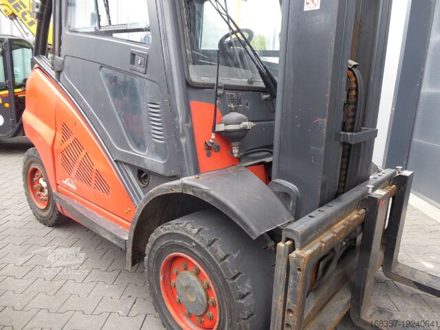 Фронтальний навантажувач вилковий Linde H45D-02 Containerfähig