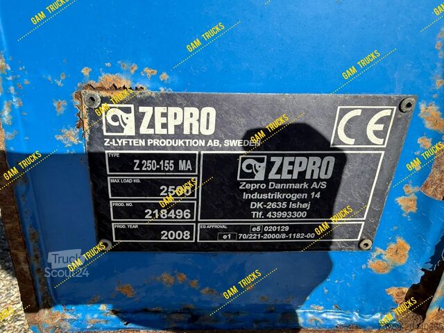 Semirremolque lonas Krone SEP Pritsche mit Plane + LBW Zepro