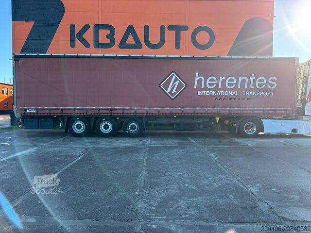 Côté rideau Schmitz Cargobull SCB S3T SLIDING ROOF / 1&3 AXLE LIFT