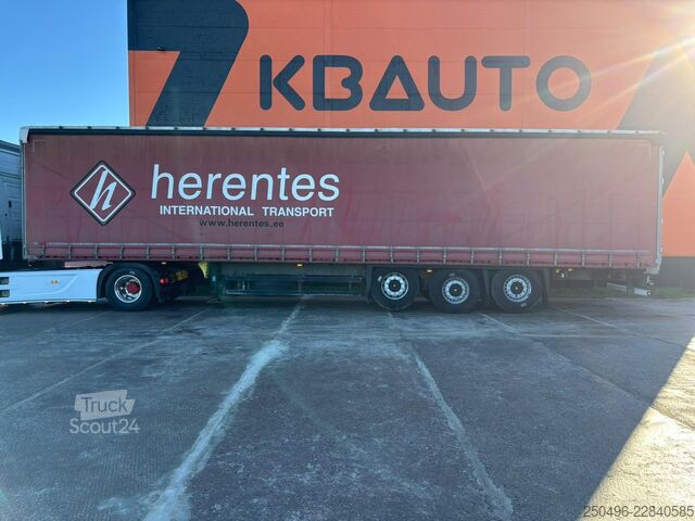 Côté rideau Schmitz Cargobull SCB S3T SLIDING ROOF / 1&3 AXLE LIFT