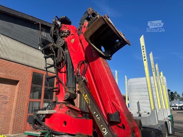 Samochód do przewozu drewna SCANIA R580 V8 6x4 Holz Epsilon 150Z Leder ACC AHK